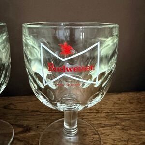 Budweiser Vintage Beer Goblet